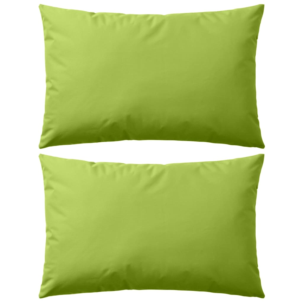 Venkovní polštáře Vidaxl 60x40 cm Apple Green 2 STS