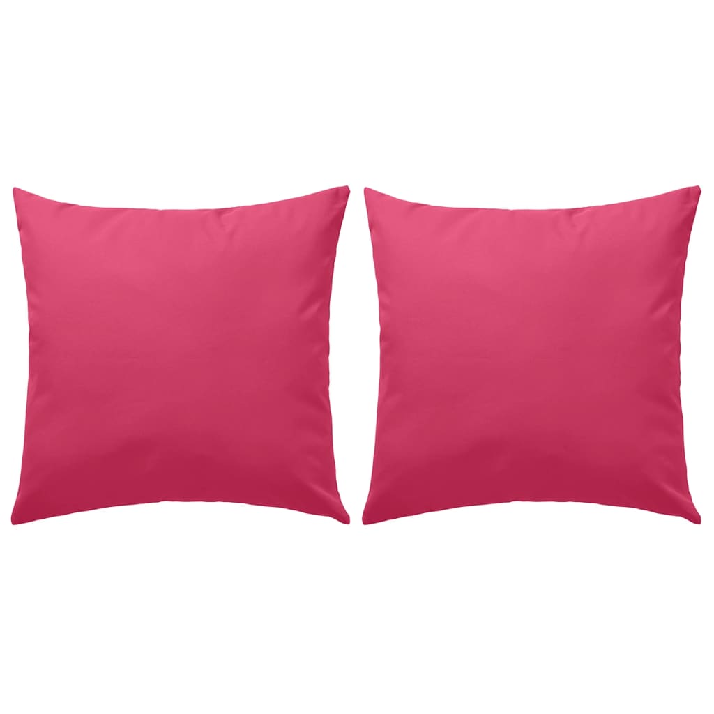 Vidaxl outdoor cushions 45x45 cm pink 2 pcs