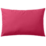 Vidaxl Outdoor -Kissen 60x40 cm Pink 2 STs