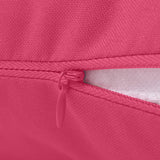 Vidaxl Outdoor -Kissen 60x40 cm Pink 2 STs