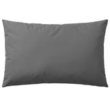 Vidaxl outdoor cushions 60x40 cm gray 2 pcs