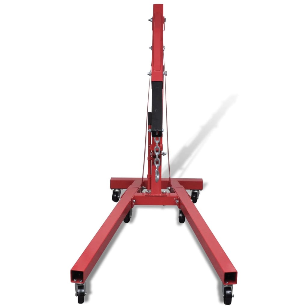 Vidaxl Crane del motor plegable 2 toneladas 88.2 kg