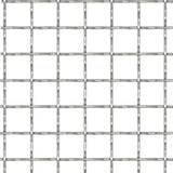 Vidaxl Wire Gate Mesh intrecciata 100x85 cm 21x21x2,5 mm in acciaio inossidabile