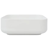 Vidaxl Washbasin carré blanc 39x39x13,5 cm Céramique