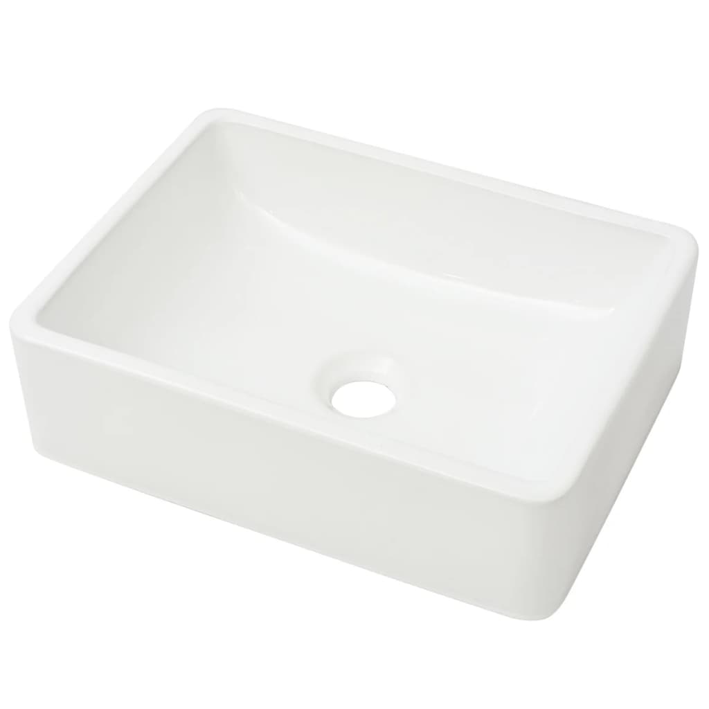 Vidaxl Washbasin White 41x30X12 cm keramika