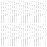 VidaXL Plain Stick Spiral 110 cm Galvanized Steel 50 sts