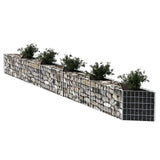 Vidaxl Gabion Basket 300x30x50 cm galvanizovaná ocel