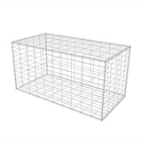 Vidaxl Gabion koš 100x50x50 cm galvanizovaná ocel