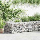 Vidaxl Gabion koszyk 100x50x50 cm ocynkowana stal