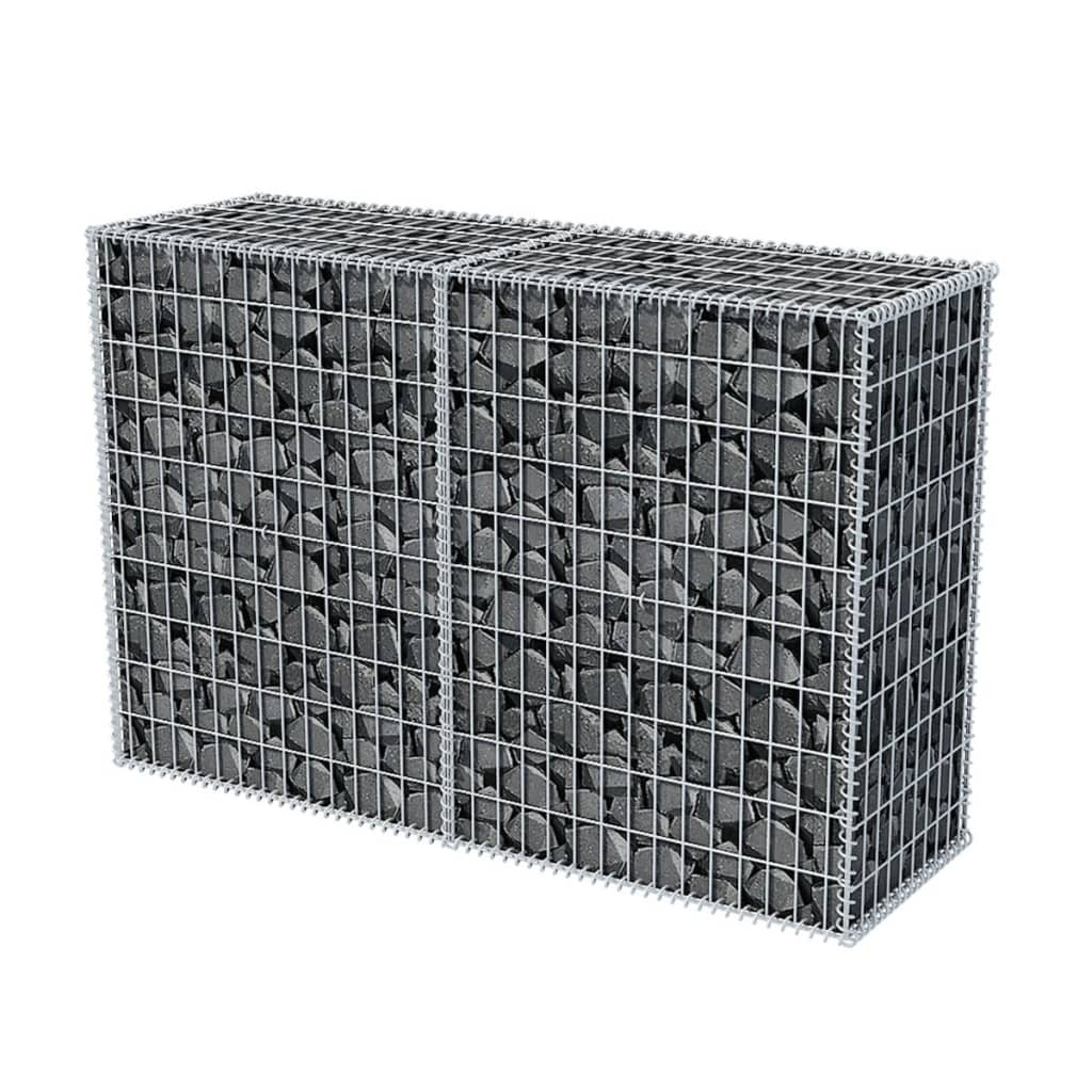 Stal ocynkowana Vidaxl Gabion 150x50x100 cm