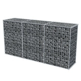 Vidaxl Gabion Basket 200x50x100 cm Acciaio zincato