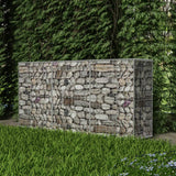 Vidaxl Gabion Basket 200x50x100 cm Acciaio zincato