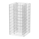 Scatola di pianificazione GABION Vidaxl Acciaio da 50x50x100 cm