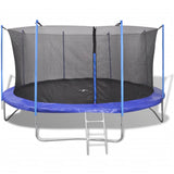 Ensemble de trampoline Vidaxl 5 pièces 4,57 m