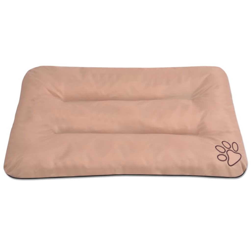 Colchón de perros de Vidaxl tamaño xxl beige