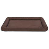 Vidaxl Dog Mattress Size M Brown