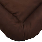 Vidaxl Dog Mattress Size M Brown