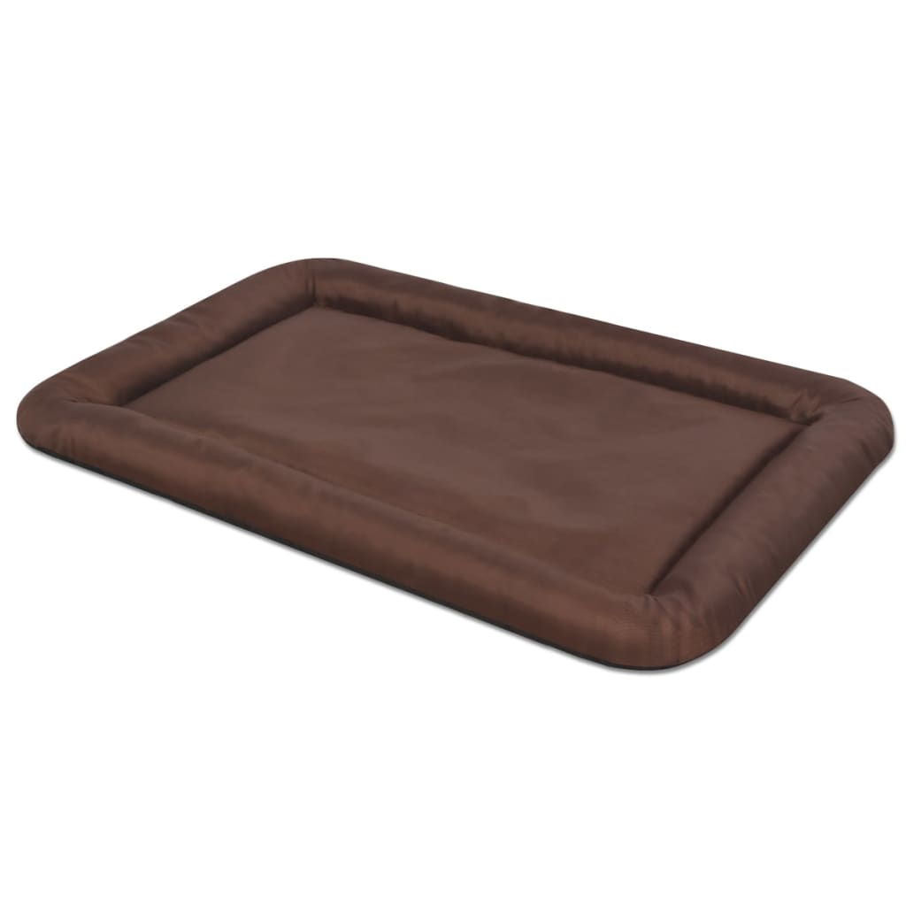 Vidaxl Mattress de chien Taille l Brown