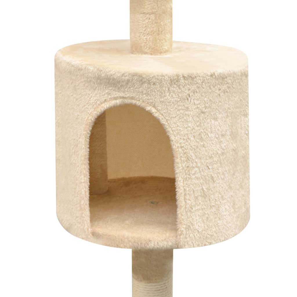 Vidaxl Cat Scraping Post z Sisal Scrating Posts 125 cm Beige