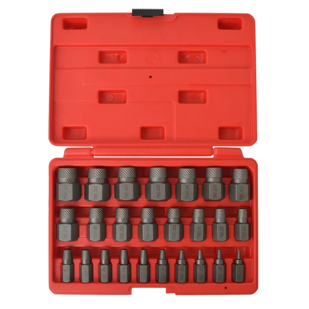 BIDAXL SCREW Borttagning Set 25-Piece Steel