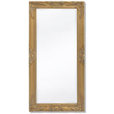 Vidaxl Wall Mirror Baroque 100 x 50 cm zlato