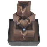 Vidaxl inner fountain with LED lighting Polyresin