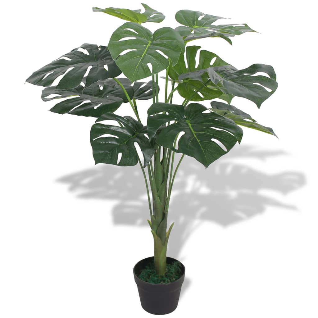 Vidaxl Kunst Monstera Plant med potte 70 cm grønn