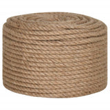 VIDAXL ROPE 100% JUTE 10 mm 100 m