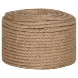 Vidaxl vrvi 100% jute 14 mm 100 m