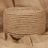 Vidaxl vrvi 100% jute 14 mm 100 m