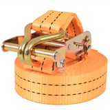 VIDAXL -Spannweite 1 Tonnen 6mx38mm Orange 4 Stcs