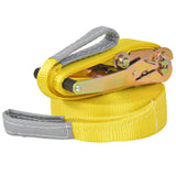 Vidaxl Slackline 15 m x 50 mm 150 kg giallo