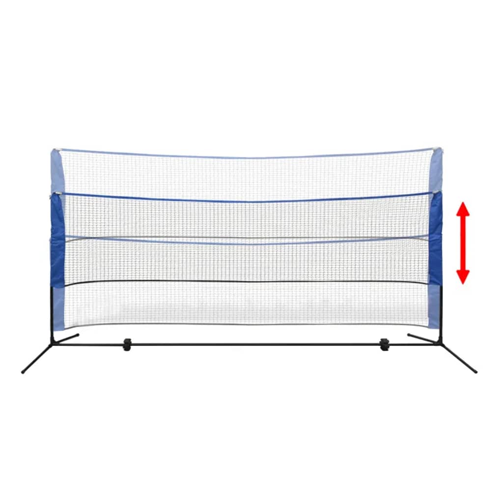 Vidaxl Badminton Net with Shuttles 300x155 cm