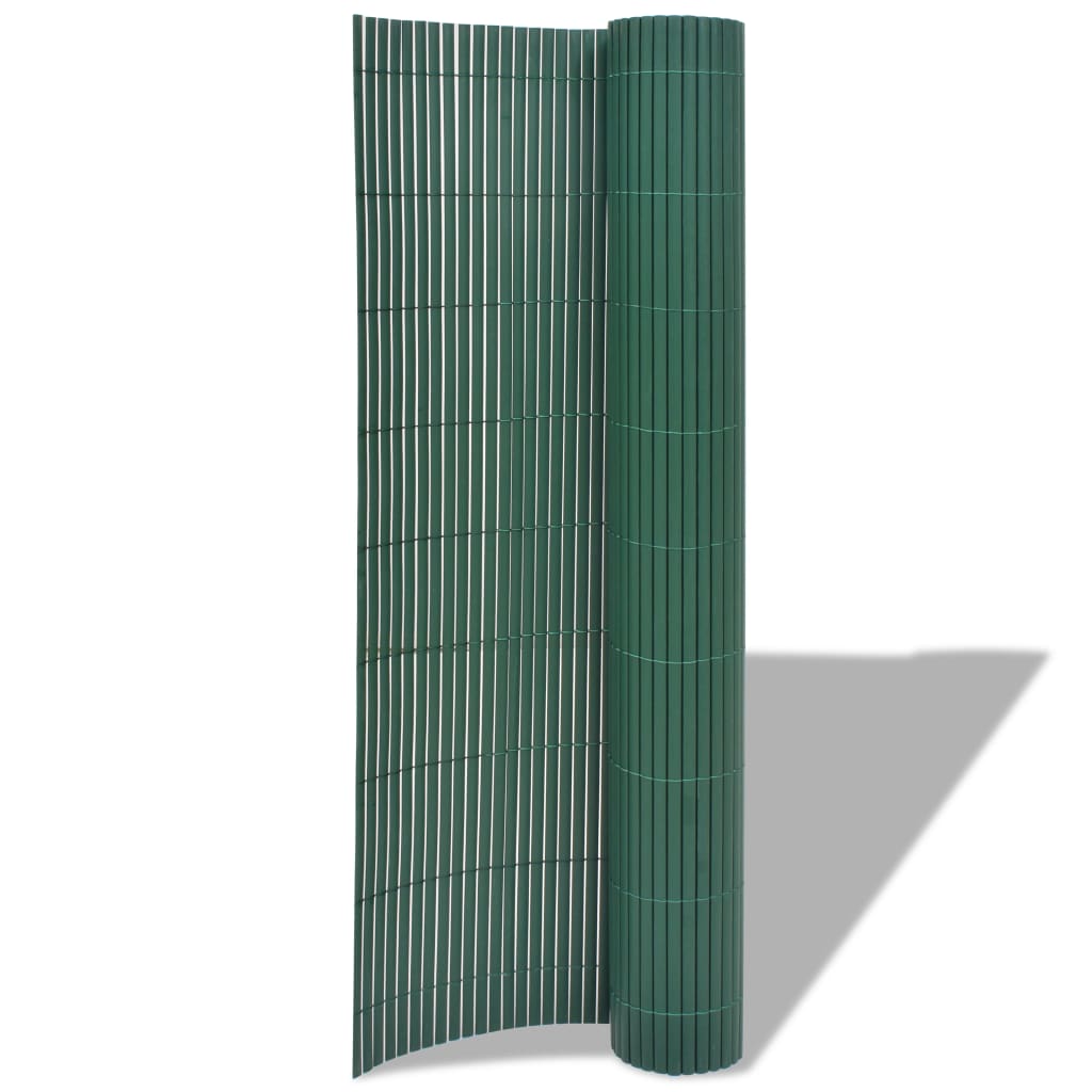 Vidaxl ogrodzenie ogrodowe podwójne 90x300 cm PVC zielony