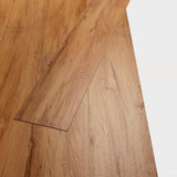 Tablas de piso de Vidaxl no adhesivo 5.26 m² 2 mm PVC ELM Natural