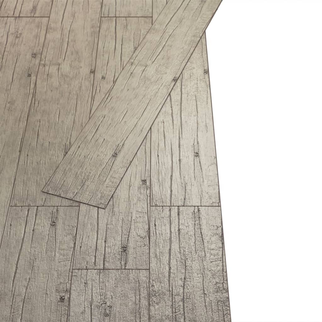 Vidaxl Floorboards Self -adhesive 5.02 m² 2 mm PVC washed oak