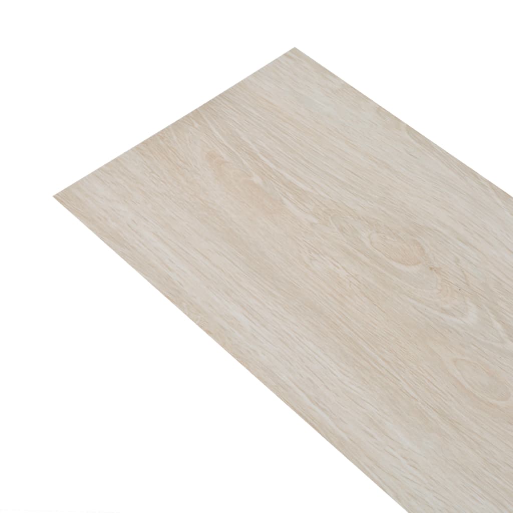 Vidaxl Floorboards Self -Adhesive 5,02 m² 2 mm PVC klasický bílý dub