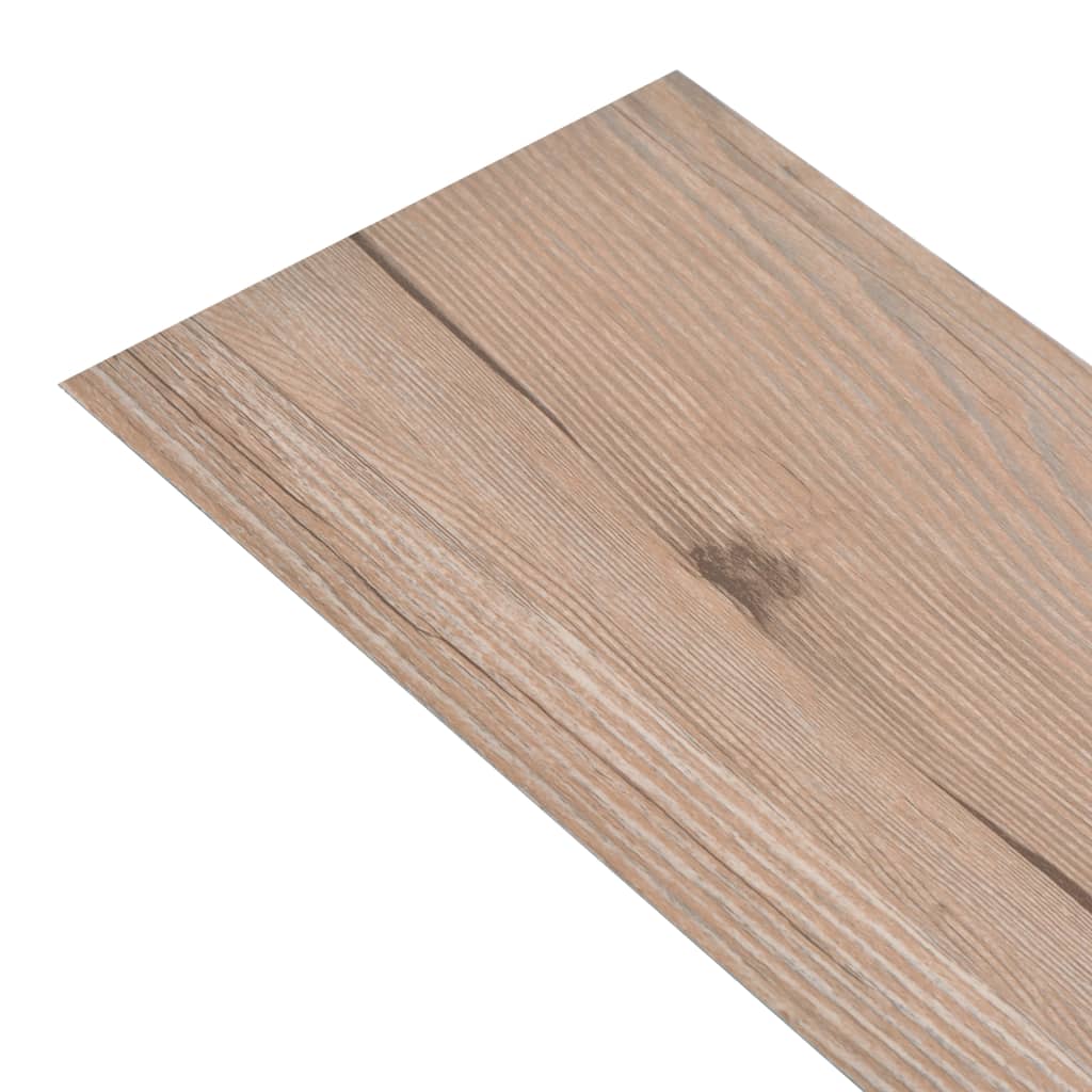 Vidaxl Floorboards Self -adhesive 5.02 m² 2 mm PVC oak brown