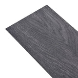 Vidaxl Floorboards Self -adhesive 5.02 m² 2 mm PVC Black and White