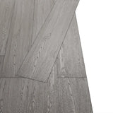 Vidaxl Floorboards Self -adhesive 5.02 m² 2 mm PVC Dark gray