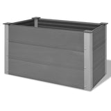 Sadzarka vidaxl podniesiona 100x50x54 cm HKC Gray