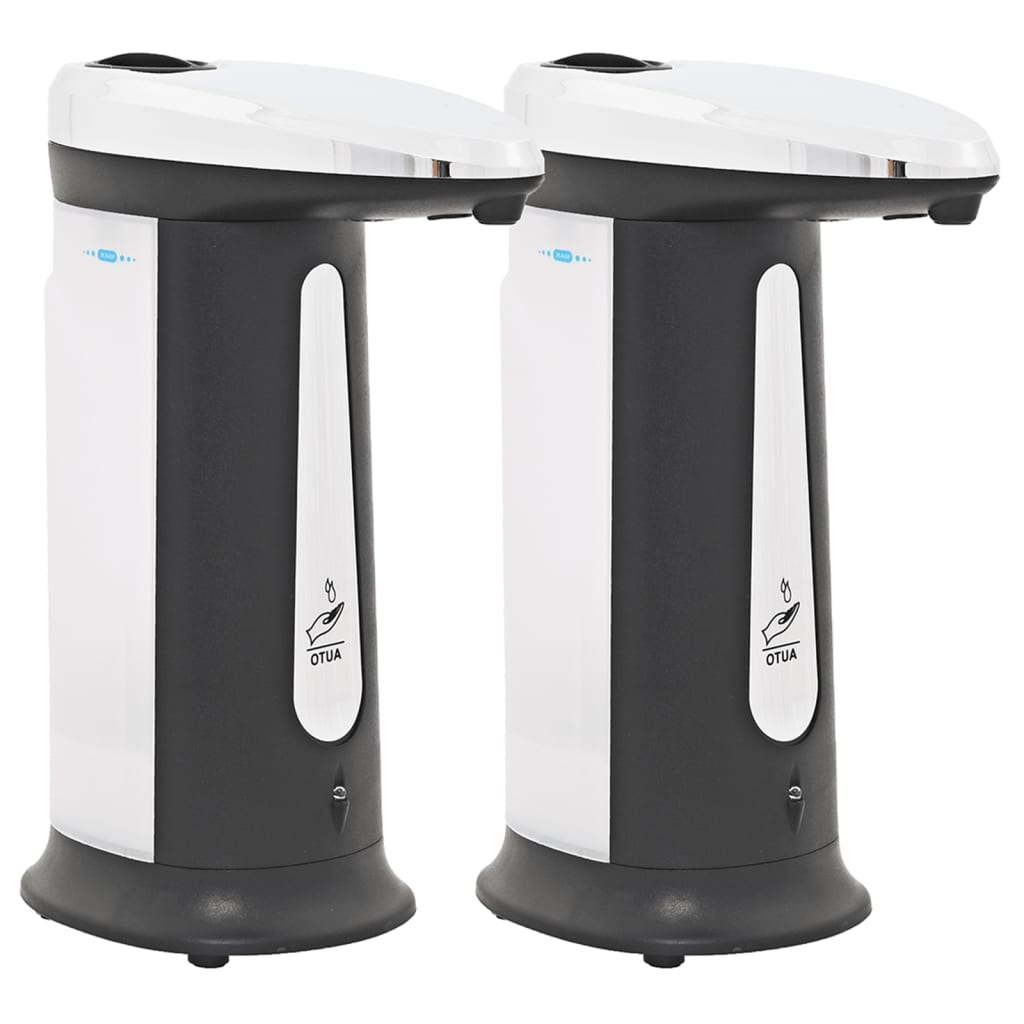 Vidaxl automateschen Seife Dispenser infrade Sensor 800 ml 2 PCs