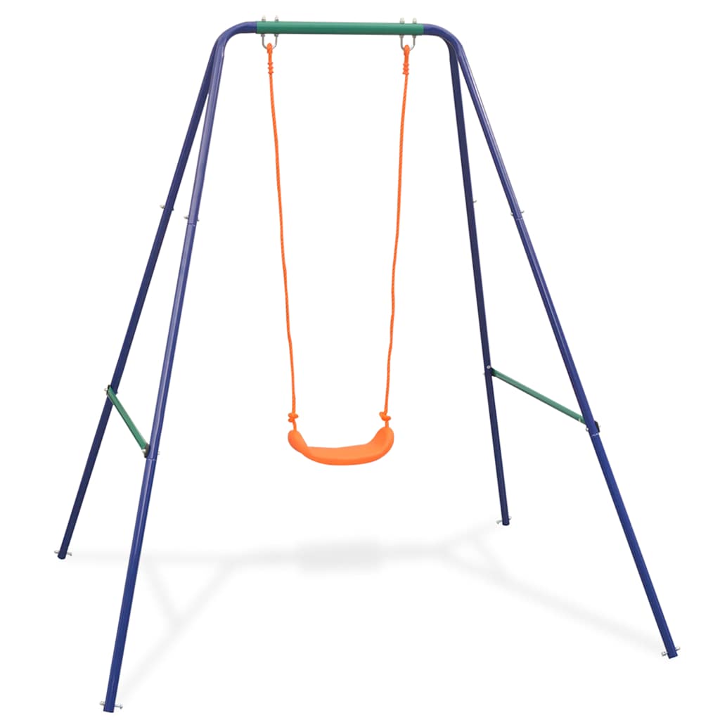 Vidaxl Swing pour les tout-petits 2 en 1 orange