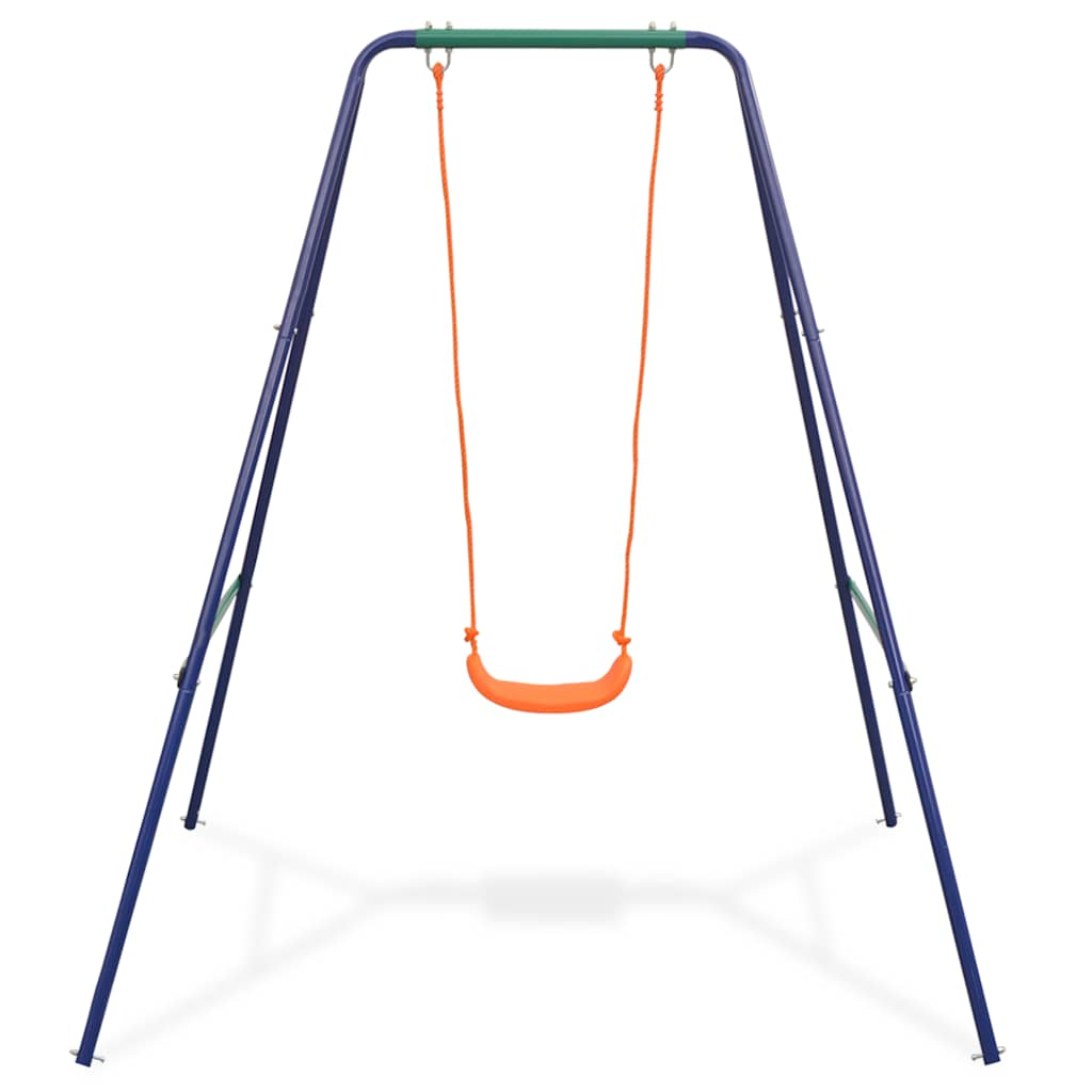 Vidaxl Swing pour les tout-petits 2 en 1 orange