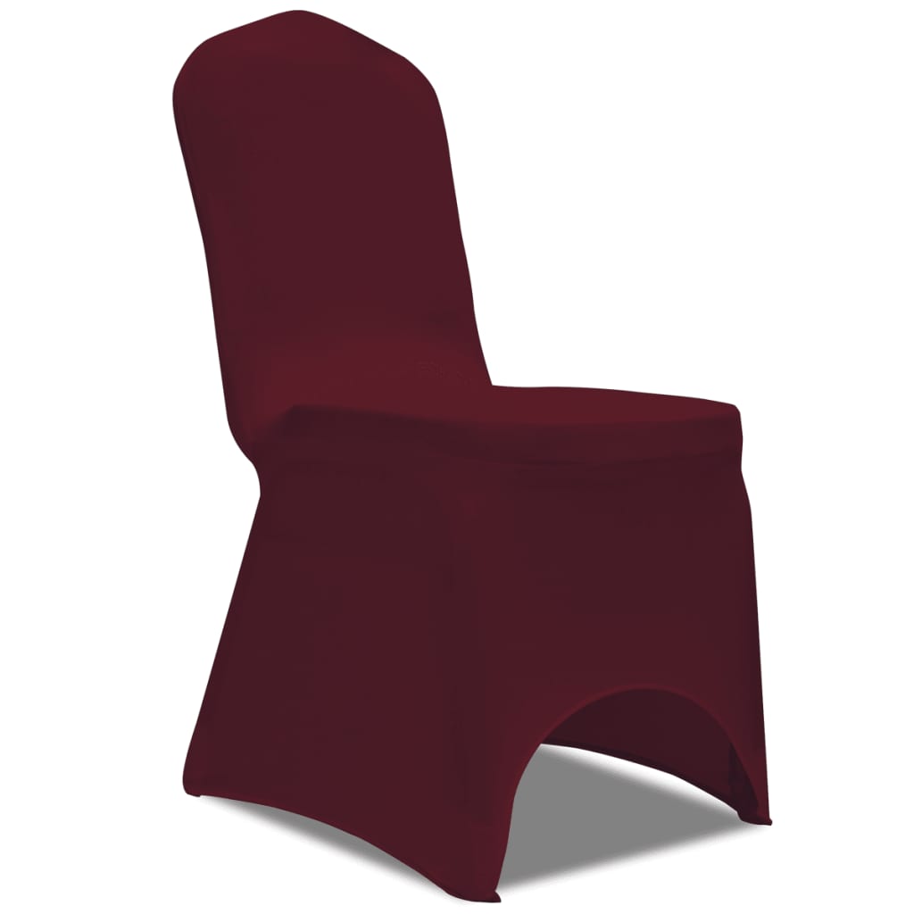 Vidaxl Fote Covers Stretch Bordeaux Red 100 STS