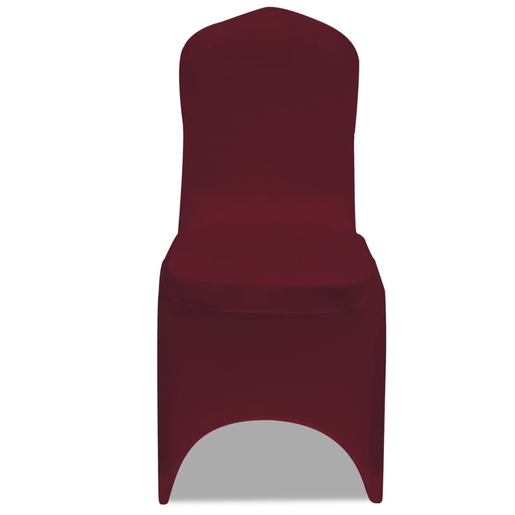 Vidaxl Fote Covers Stretch Bordeaux Red 100 STS