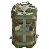 Vidaxl Mochila Estilo del ejército 50 L Camuflaje