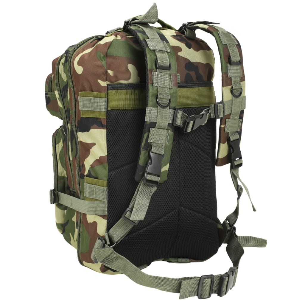 Vidaxl Backpack Army Style 50 L kamuflasje