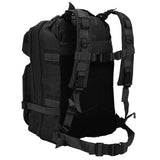 Vidaxl Backpack Army Style 50 L sort