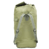 Vidaxl Sports Borse Army Style 85 L Olive Green